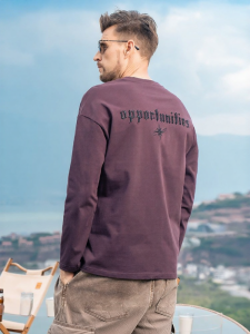 Enjeolon | Heavyweight Long Cotton Mens T-Shirt