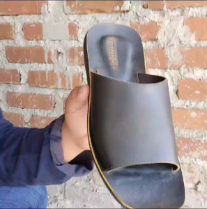 Sandal Slop Full Kulit 100%