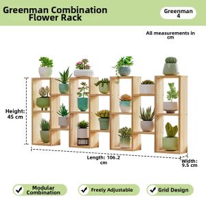 Multilayer Combined Flower Shelf Storage Rack