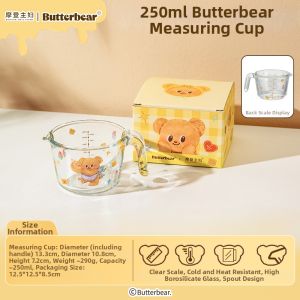 MODERN SWEETHOME | Filtering Measuring Glass Cup for Baby Kitchen and Egg Beating