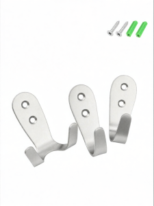GUWANJI | Stainless Steel Thickened Wall Hook Single/Double Hooks