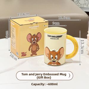 XIAOHUANGLU | Cute Couple Mug Large Capacity