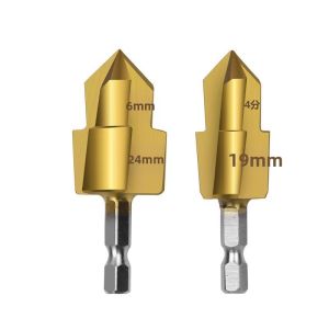 Jiaxun | New 6th Gen Tri-Flute Spiral Drill Bit Hex Shank