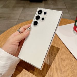 Samsung S25 Ultra Frosted Matte PC Hard Shell S24 plus Anti-Fall S23 Premium Feel Galaxy Note20 Edgeless Ultra-Thin Phone Case Protection