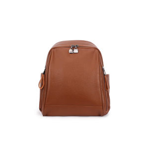 Large Capacity Leather Backpack Double Shoulder Bag for Commuting And Traveling Stylish Fashionable Cowhide Backpack