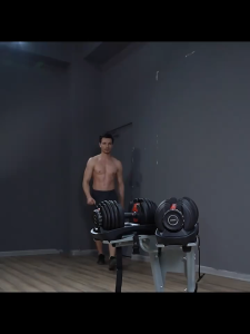 Tạ đơn điều chỉnh tạ tập gym Tạ tay Cao Cấp 24kg không làm hư sàn nhà Có khay đựng