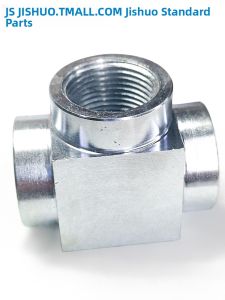 JISHUO | High Pressure Gas Fire Extinguishing Fittings Three-way Connector