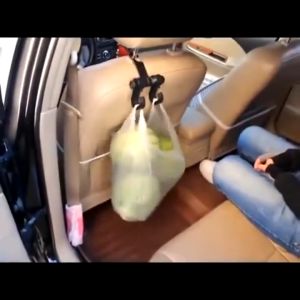 Car Seat Dual Hook Hanger Holder Rear Back Seat Double Hook Hanger Holder Axia Myvi Bezza Saga Alza Exora Aruz Kereta