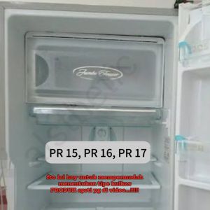 Tutup freezer kulkas SHARP aqua sanyo polytron lg toshiba dll 1 pintu
