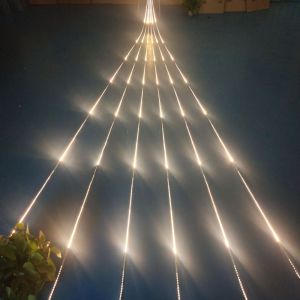 5M 16.5FT 24V 2835 Strip Meteor Shower Fairy Lights งานแต่งงานตกแต่งคริสต์มาส