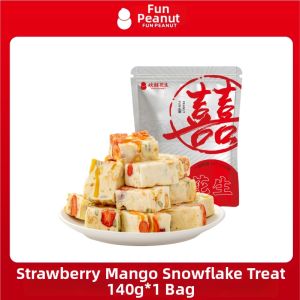 HuanXiHuaSheng | Independently Packaged Mixed Fruit Dried Fruits High Aesthetic Popularity Snowflake Pastry Cookies