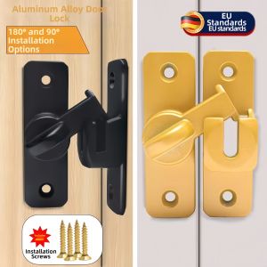 Drill-Free Security Lock for Doors