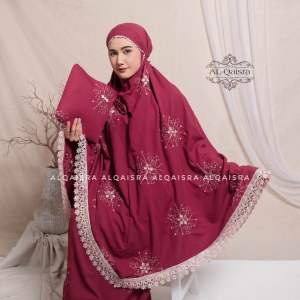 Mukena Dewasa Bordir Starla Renda Mewah Terbaru