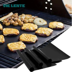 Oven Liners for Bottom of Microwave BPA and PFOA Free Oven Mats 16x13 Inch Thick Heavy Duty Non-Stick Mat for Grills BBQ