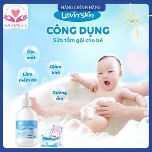 CHÍNH HÃNG : SỮA TẮM GỘI LOVIN’SKIN CHO BÉ