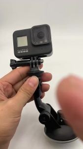 EELHOE | [NM]1 Set For Hero 13 12 11 10 Insta360 X3 X4 OSMO Action 5 Pro Camera Suction Cup Mount Car Glass Vehicle Windshield Holder[NM]
