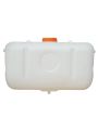 Wall-mounted Water Storage Tank Plastic Rectangular Faucet Included. 