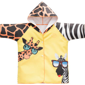 nikoscout | Thin Quick-Dry Swimming Beach Cape Hooded Absorbent Towel for Boys