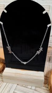 Kalung Nama Zedd Jewelry: Warna Silver & Emas Tahan Lama Anti Karat