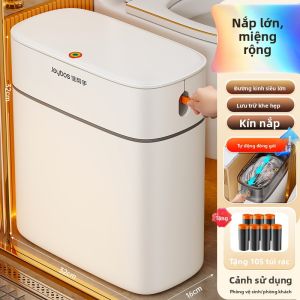 Joybos | Thùng Rác Tự Động Có Nắp Dung Lượng Lớn Dùng Tại Nhà