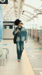 Weird Jeans - Reguler Fit Black Wash Cargo- Celana Jeans Panjang Cargo Pria Reguler Fit Hitam Pekat Nyaman