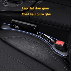 Đệm Khe Hở Ghế Ô Tô BMW 3 Series F30 F31 F34 M3 E46 E90 E91 E92 E93 G21 G20 2 Cái Chất Liệu PU Phụ Kiện Trang Trí Nội Thất Xe Hơi
