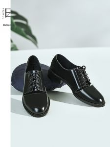 Retro Perforated Lace-up Womens Shoes