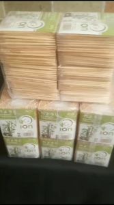 Tusuk Gigi Bambu Merk ION/Tusuk Buah/ISI 750 PCS 1 Bungkus