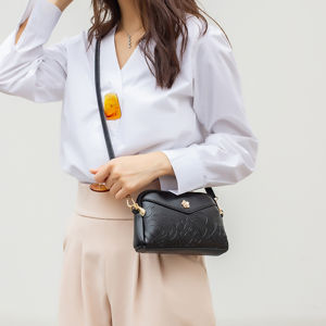 Túi Đeo Chéo Mini Mùa Hè Túi Xách Nữ Họa Tiết Hoa Hồng Túi Đeo Vai Đơn Túi Xách Cầm Tay Túi Điện Thoại Di Động Màn Hình Lớn