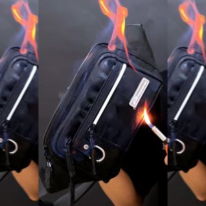 Waistbag ANTI BARA API Dan Anti Air AR APPAREL Slingbag RANIER POCKET ONE Tas Selempang Pria