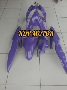 cover full body halus Honda beat eco esp warna ungu tarofull halus Honda beat eco esp tahun 2016-2017-2018-2019.
