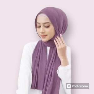 Pashmina Plisket Ceruty Babydoll Premium