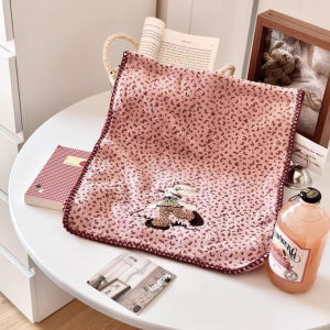 Embroidered Towel 72*34cm Thick & Large Absorbent Soft Quick-Dry Face Towels for Adults Bathroom Couples Home