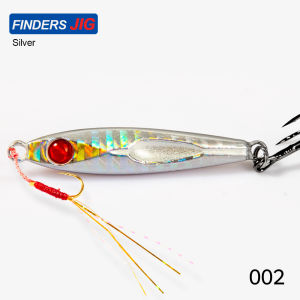 HuntHouse Metal Jig Micro Jig Slow Fall Fishing Lure 46mm 12g Jigging Lures Origin Hook Biat For Aji Fish Jack Eye Finder LW809