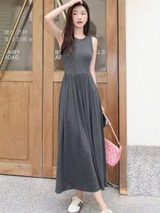 QIAOCHENXIAN | Womens Waist-cinching Summer Dress
