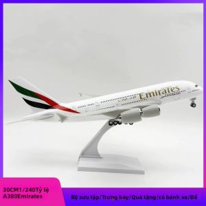 Mô Hình Máy Bay Airbus A380 30CM Bằng Nhựa Tỷ Lệ 1/240 Đồ Chơi Sưu Tầm Có Bánh Xe Dành Cho Người Hâm Mộ Và Người Sưu Tầm UAE/Emirates Độ Tuổi 14+