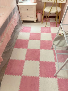 Modern Minimalist Bedroom Carpet Girls Room Floor Mat Washable Area Rug Bedside Pad Large Surface Floor Covering Home Use