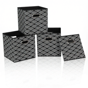 Collapsible Drawer Type Fabric Storage Box for Clothes