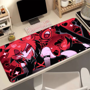 Bandai | Hazbin Hotel Anime Gaming Mouse Pad XXL Non-Slip Keyboard Desk Mat Waterproof Computer Laptop PC Gamer Accessories Mousepad