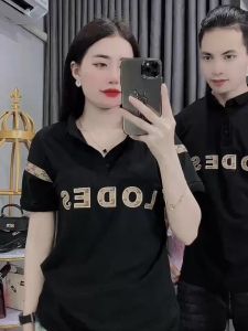 Áo thun POLO nam tay ngắn có cổ 2 màu thiết kế phối viền sọc tay chất vải thun lạnh co dãn thoáng khí mẫu đẹp sang trọng chuẩn shop