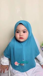 ByKiddos - Jilbab Bergo Anak 1-4 Tahun / Kerudung Bergo Anak Gaya Muslim