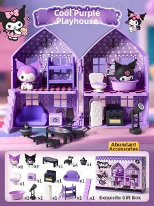 XIONGBUFAN | Educational Pretend Play Doll House for 3-6 Years Old Girls