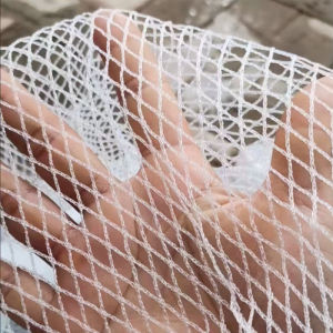 ตาข่ายป้องกันนกแบบกริด หนา 0.5 ซม. สำหรับองุ่น เชอร์รี่ ผลไม้ต้นไม้ ตาข่ายป้องกันนกในสวนผลไม้ ตาข่ายไนลอนป้องกันลูกเห็บ