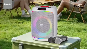 NEW BTS-2800 2801 2286 2492 2407 2091 2285 2107 2102 2258 Bluetooth speaker with cool light  portable and suitable for outdoor square dancing speaker bluetooth with mic