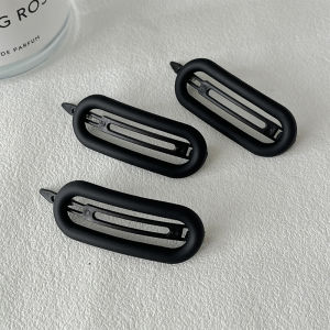 Elegant Large Size Matte Hair Clip Fashionable Hair Accessories Hair Grooming Hairband Resin Material Korean Style Side Hairpin