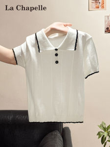 La Chapelle | Flounced Collar Lightweight Tunic T-shirt