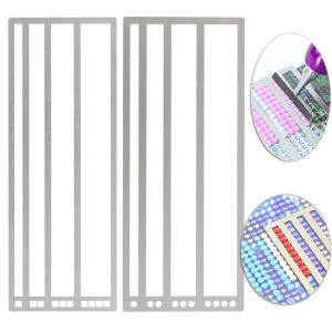 Diamond Painting Ruler DIY Diamond Pasted Drawing Ruler for Quick Spot Fix Alignment Tool Accessories for Drill Art Drawing