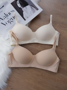 Smooth Seamless One-Piece Cup Commuter Partner Womens Bra Invisible Summer Gathered Anti-Light Comfortable Underwear