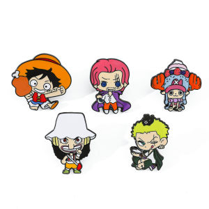 Bandai | Bộ 5 Trâm Cài Hoạt Hình Anime Dễ Thương Huy Hiệu Kim Loại Mạ Men Trang Sức Trang Trí Ba Lô Quần Áo Quà Tặng Lễ Hội Cho Người Lớn 18+