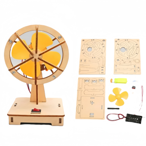 ชุดอุปกรณ์ทดลองวิทยาศาสตร์พัดลมสั่นไฟฟ้า DIY สำหรับเด็ก - โครงการงานฝีมือ STEM เพื่อการศึกษาสำหรับนักเรียน ของเล่นเด็ก ของขวัญ